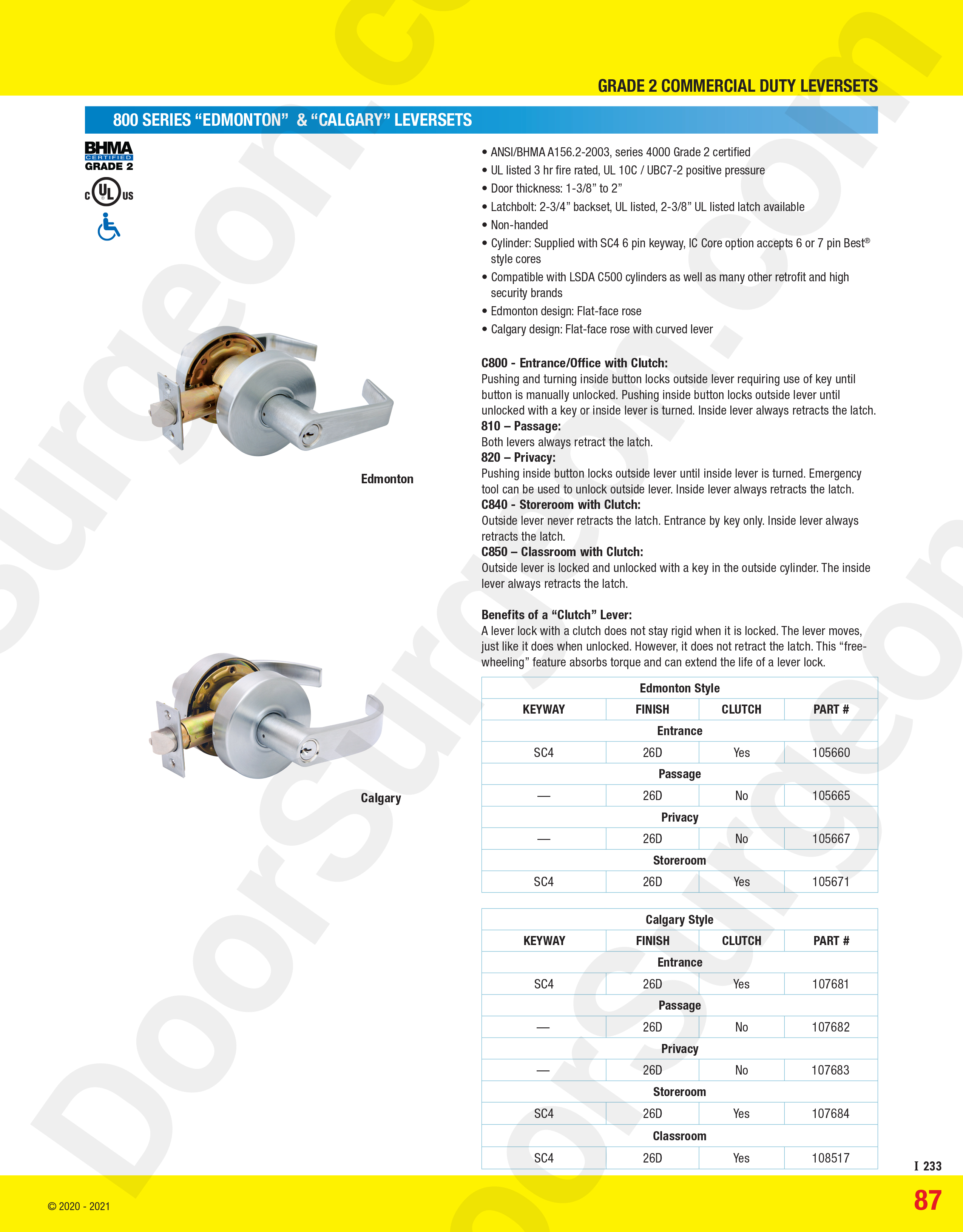 edmonton design comes with standard rigide appearance, calgary design has rounded, softer appearance Cochrane.